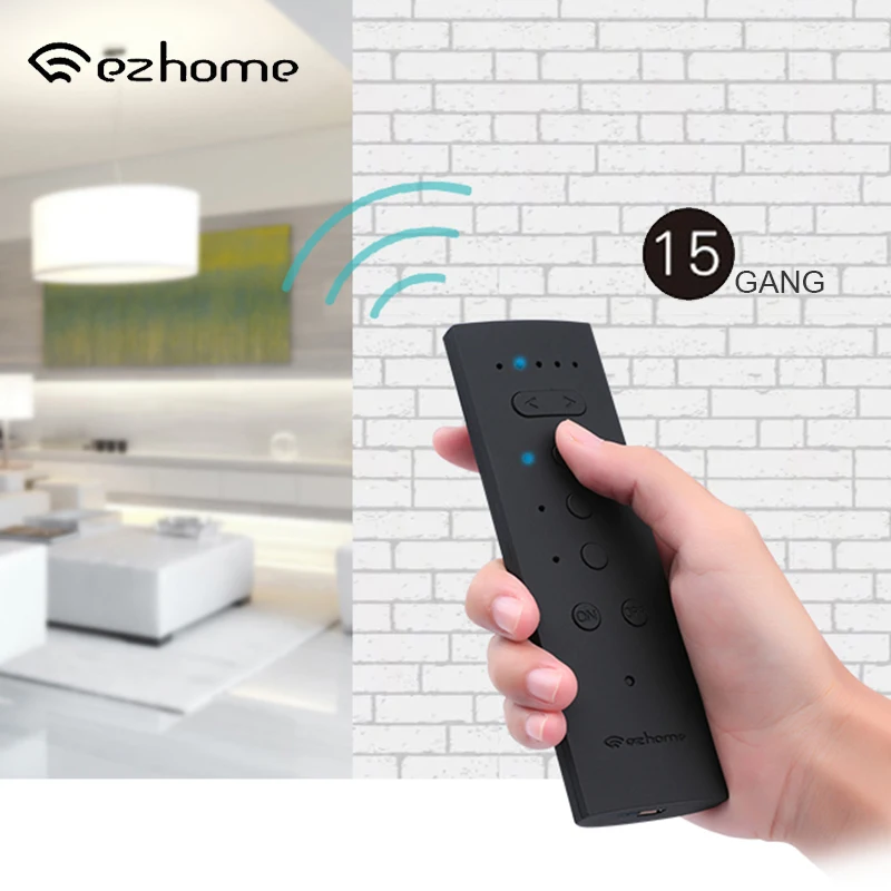 Ezhome 2 4 г G Сенсор удаленного Управление для Smart выключатель света w/Перезаряжаемые