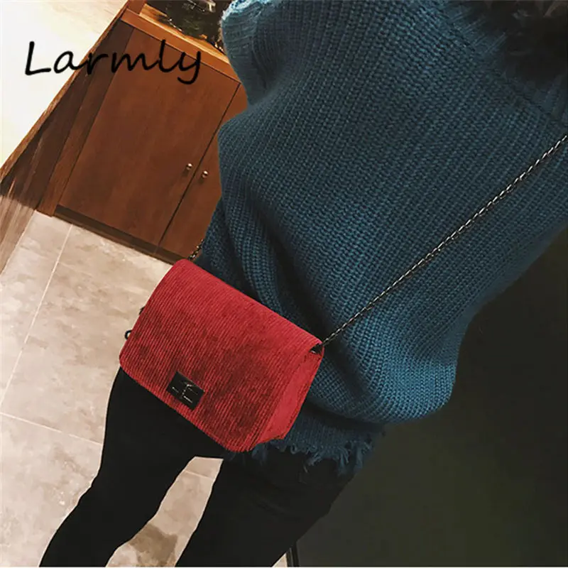 Женские сумки мессенджеры через плечо шерстяная сумка на застежке повседневные