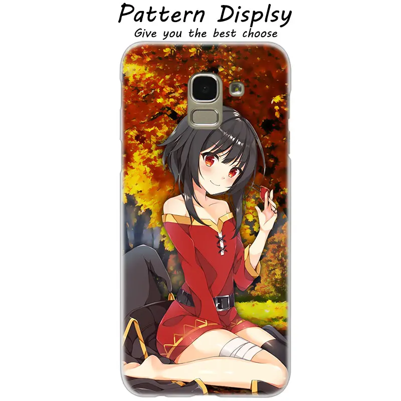 013 MLLSE аниме Konosuba Megumin Модный чехол КРЫШКА ДЛЯ samsung Galaxy J2 J4 CORE J3 J5 J7 ЕС J8 J6 J4 Plus J7 Prime - Цвет: 013