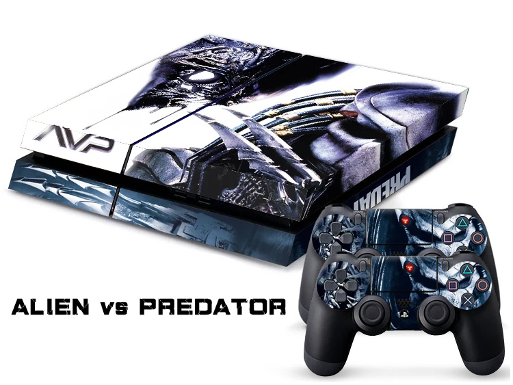 5 комплект для чужой против хищника игры на пвх кожи наклейки Playstation 4 PS4 NO.57|stickers