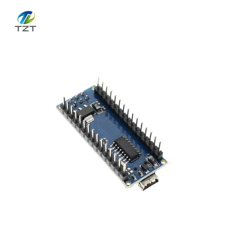 Плата Nano CH340/ATmega328P без USB-кабеля совместима с Arduino V3.0 (без кабеля) | Электронные
