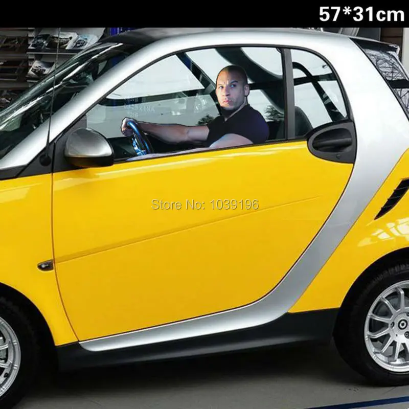 Новейшая забавная Форсаж ван дизель пол Прогулка декоративная наклейка