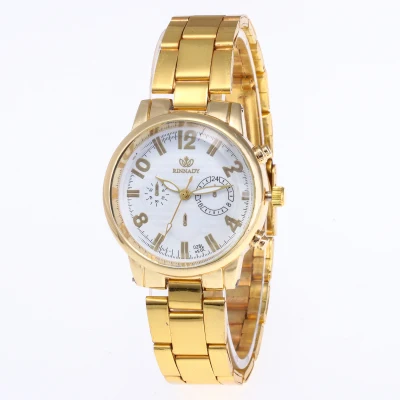 women Gold white Horloges Mannen мужские и женские часы повседневные спортивные парные кварцевые часы брендовые роскошные мужские наручные часы из нержавеющей стали - Цвет: women Gold white