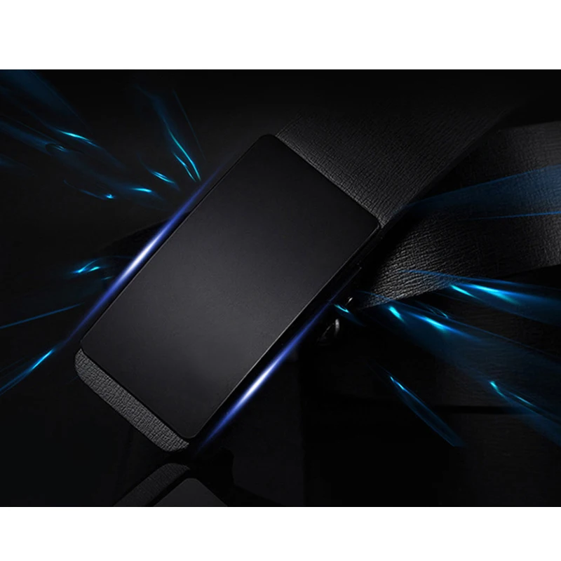 Мужской ремень из искусственной кожи с автоматической пряжкой | Аксессуары для