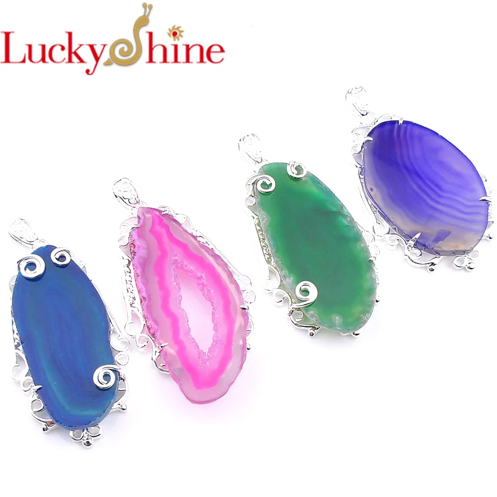 Новое поступление Luckyshine Pormotione уникальные настоящие красные каменные слэйп геоде