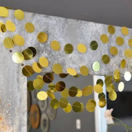 13 шт./лот бумажные шарики со шлейфом блестящие гирлянды звездами вечерние