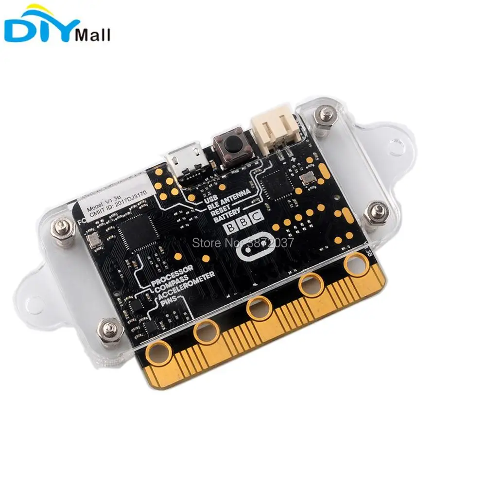 Прозрачный акриловый защитный чехол для BBC Micro: bit Microbit|Модули умного дома| |