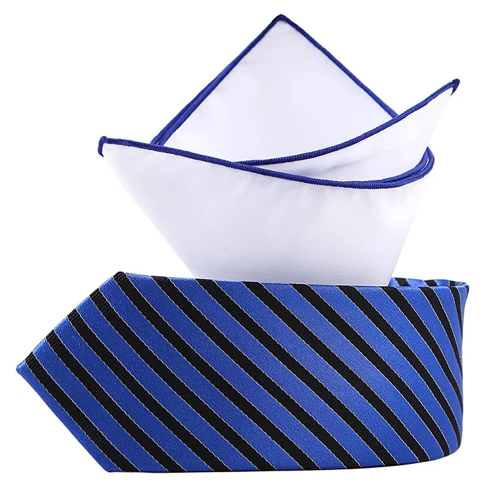SST-017 tie set Портной Смит классический формальный галстук мужской роскошный ручной работы натуральный чистый шелк Тканый Жаккардовый полосатый галстук - Цвет: SST-017 tie set