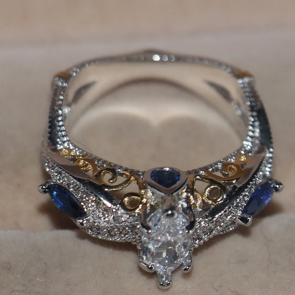 Роскошное ювелирное изделие с грушевидной огранкой лошадиный глаз 10 карат