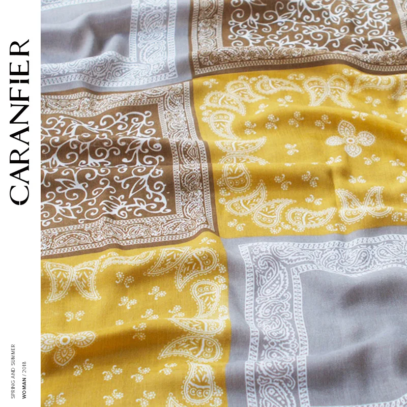 CARANFIER 7 шт. милый шарф с принтом в виде сердечка модные пашмины бахрома женские