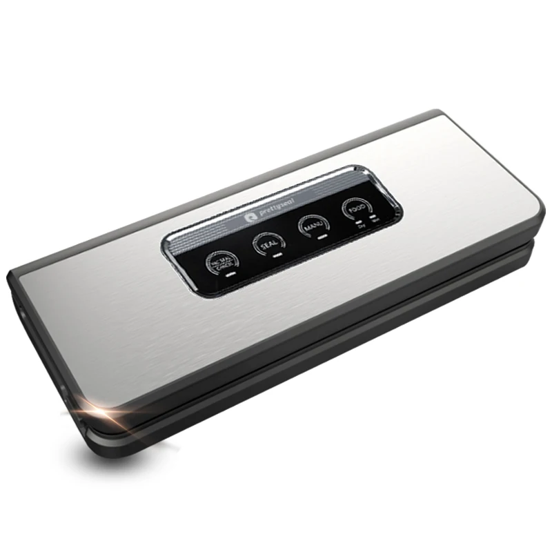 vs6690 PRETTYSEAL 220 V-240 V бытовой пищевой вакуумный упаковщик упаковочная машина пленка упаковщик вакуумный упаковщик в том числе 5 шт пакетов - Color: vs6690