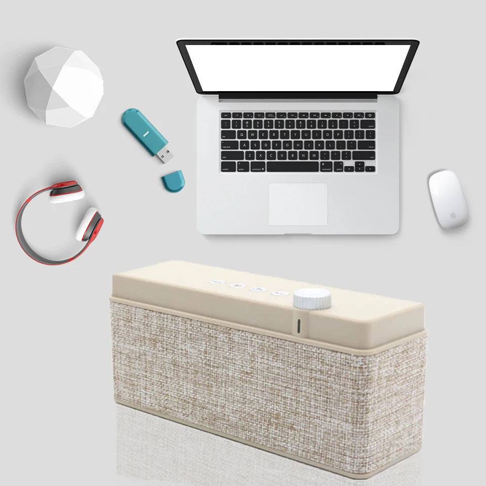 Portable Wireless Mini Bluetooth Speaker Double Loudspeakers Subwoofer With TF Card Voice Prompts Handsfree Waterpoof | Электроника