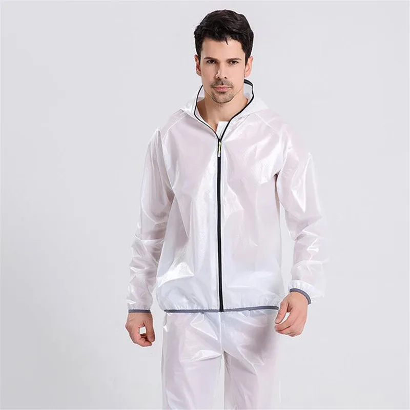 Waterproof Cycling Men Bicycle Rain Jacket Outdoor Raincoat Bike Hooded Long Sleeve Sport Windproof Cycle Clothing XXXL