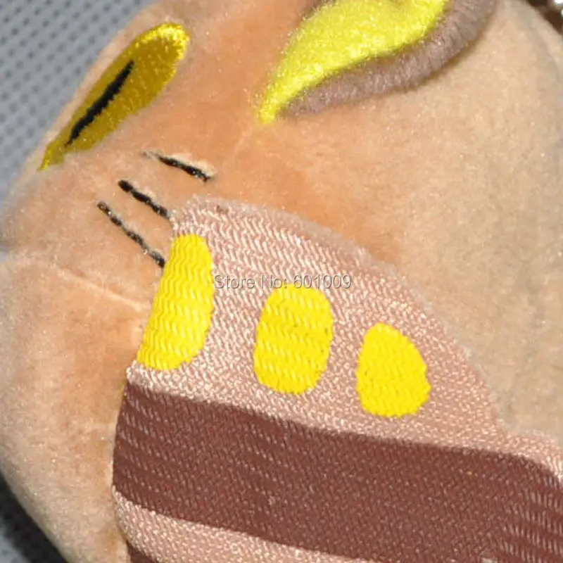 NEW TOTORO Cat Bus Car Stuffed TOY Plush Phone Strap Pendant Key Chain 3" PCXB | Игрушки и хобби