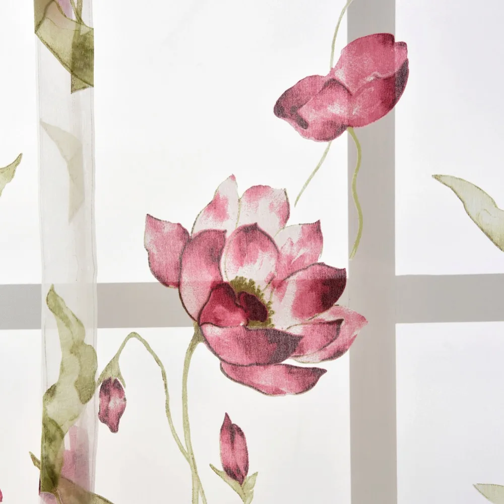 Римская штора NAPEARL короткая Кухонная из органзы стяжка для штор карманная