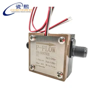 3 300mlmin flow range pps plastic material low flow diesel fuel micro flow meter measurement gauge