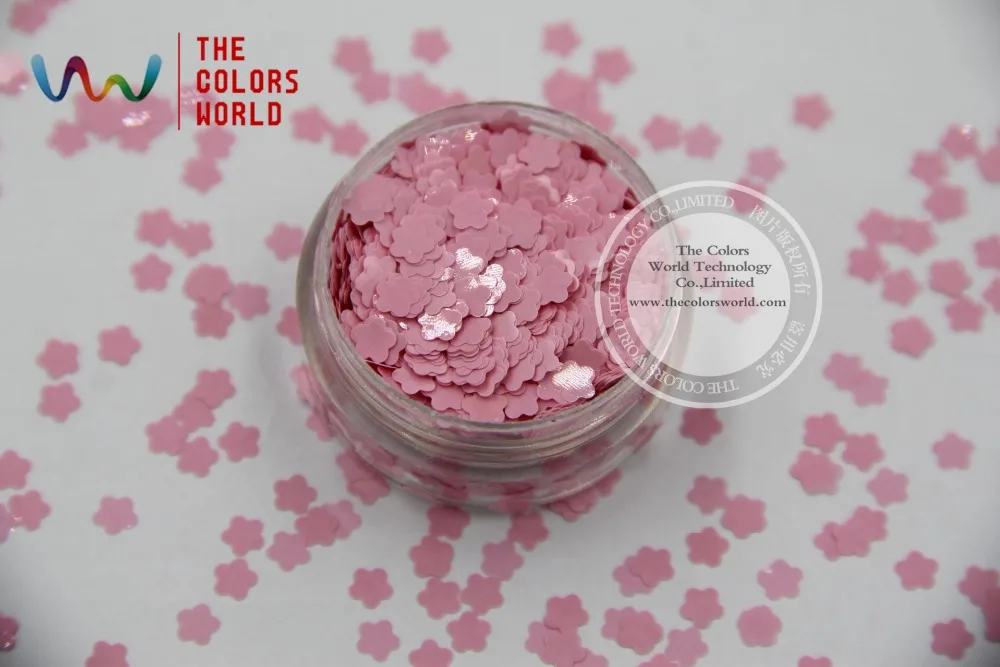 Tch304 4.0 мм Размеры растворителям Коврики Цвета форма цветка блеск для лака ногтей