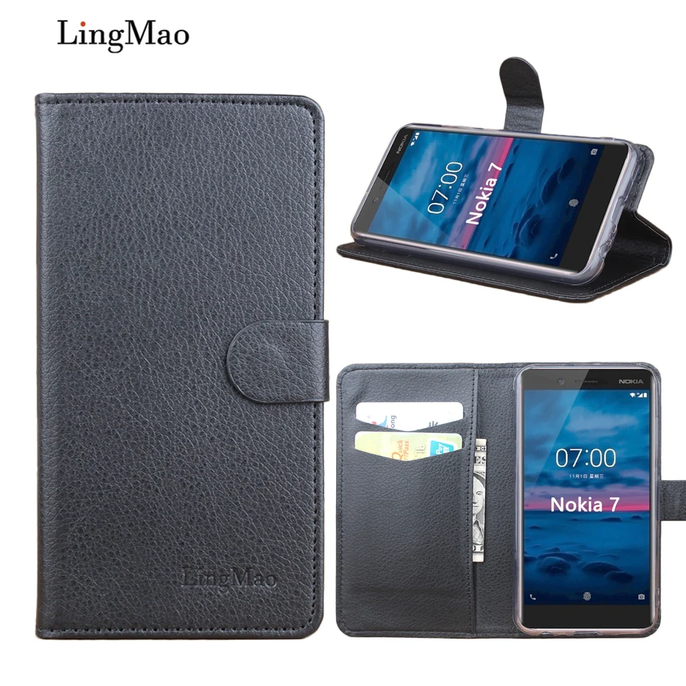 Телефонные чехлы для Nokia 7 Чехол-бумажник телефона кожа чехол 8 9 3 5 Lumia 640 640XL 650 501 530