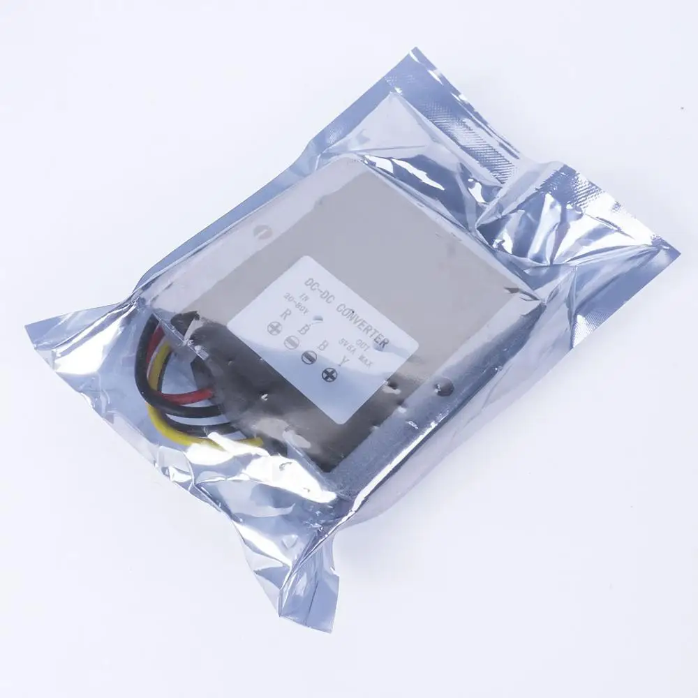 Водонепроницаемый понижающий преобразователь постоянного тока 20-80 в 5 3A 5A 8A