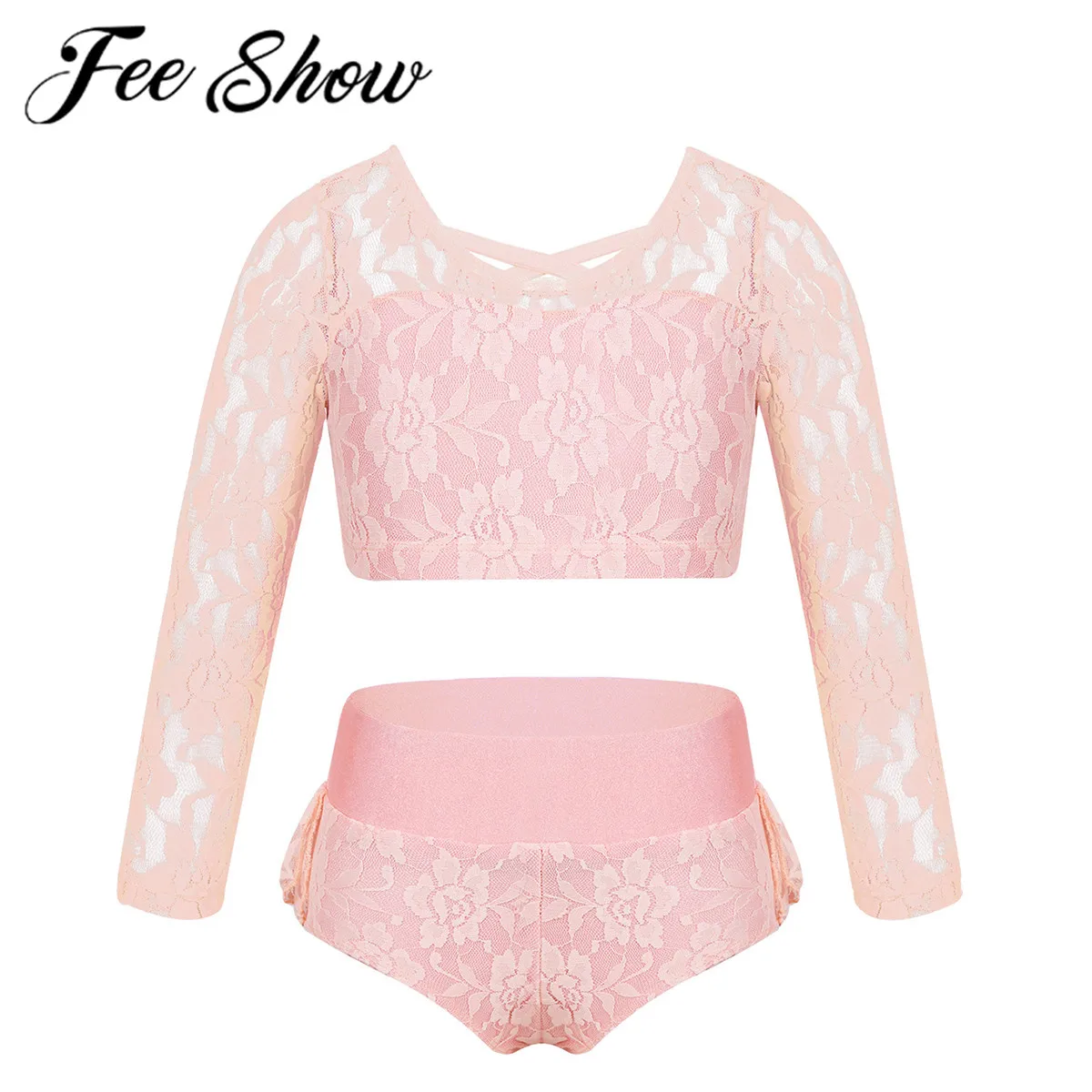 Детские Балетные гимнастические леотарды для девочек наряд лирическое платье