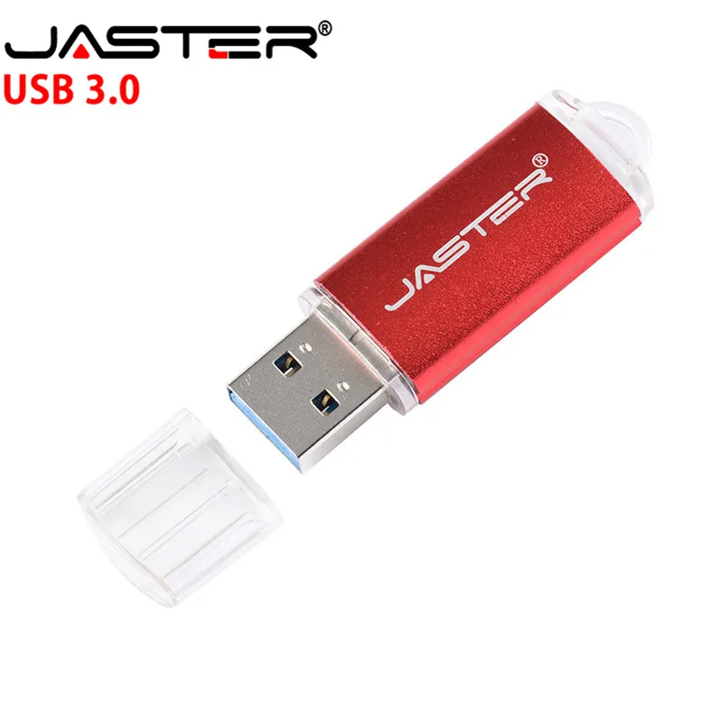 JASTER USB 3,0 реальная емкость металлическая USB флеш-карта памяти, Флеш накопитель 4 Гб до 64 ГБ флеш-накопитель для ПК
