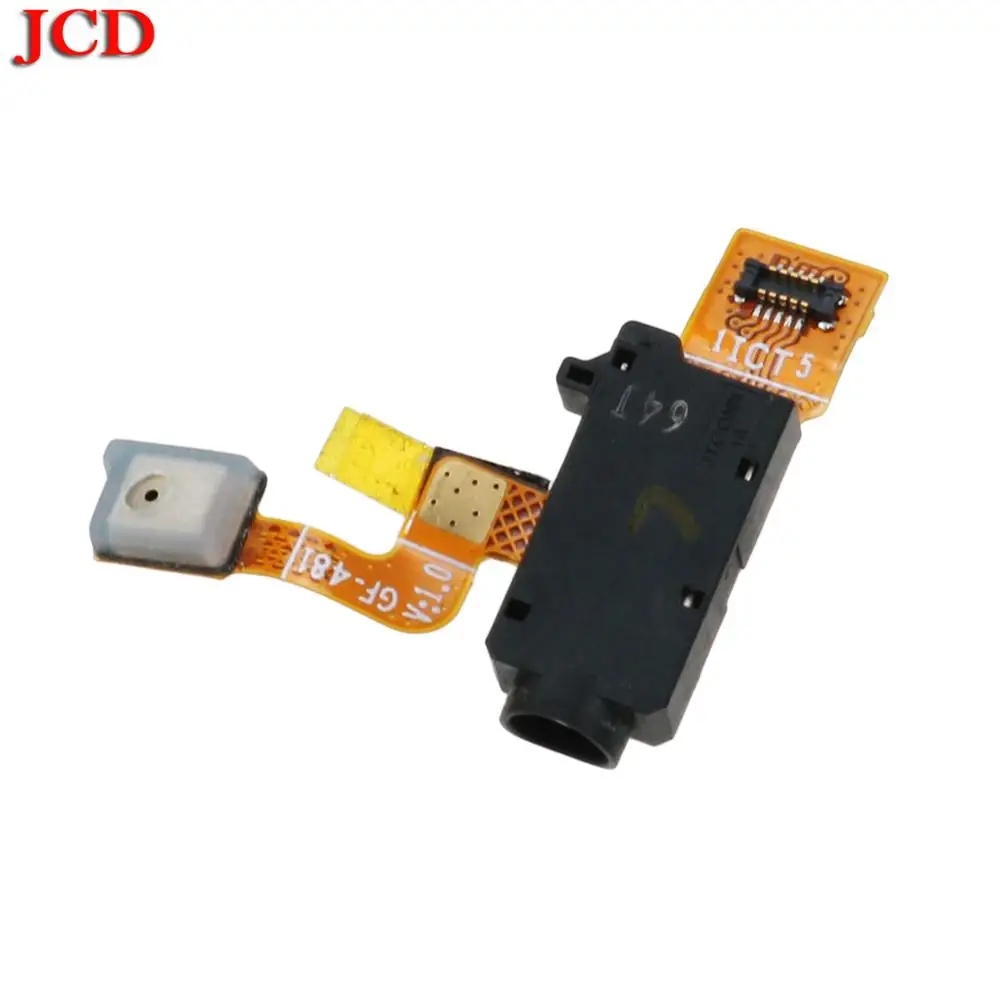 

JCD New Repair Earphone Headphone Audio Jack Flex Cable With Mic Microphone Replacement Parts For Sony Xperia XA F3111 F3112