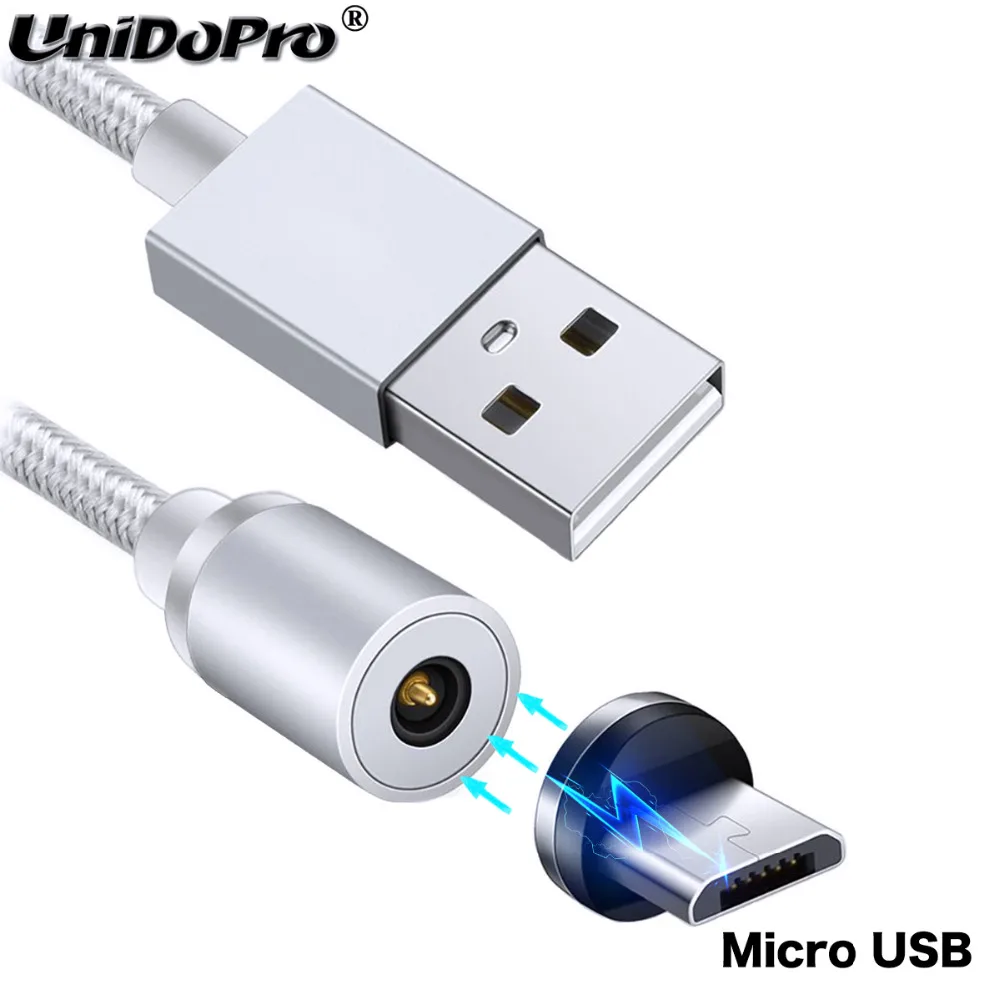 Магнитный кабель Micro USB 3 фута высокоскоростной шнур зарядного устройства 2.4A Max