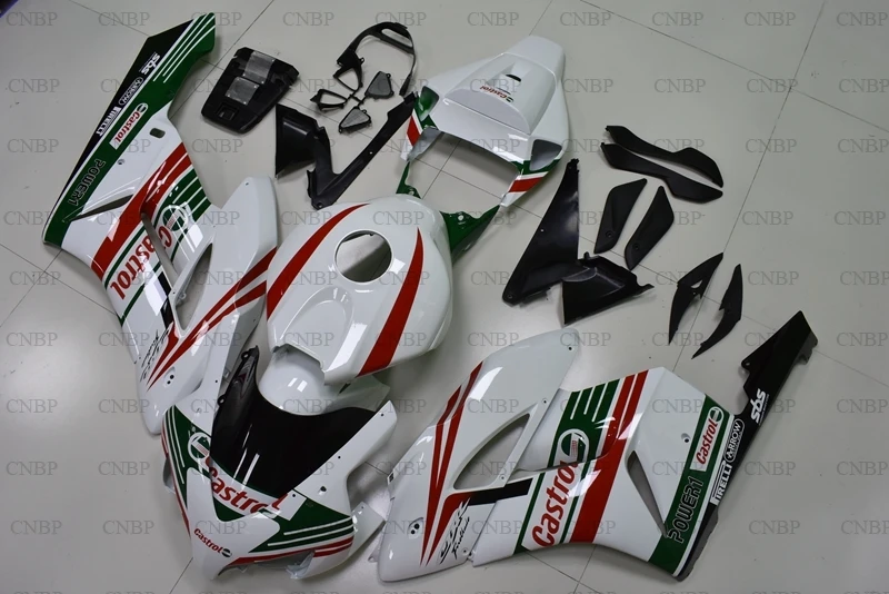 Fireblade 2004 2005 Обтекатели для 05 обтекатель Honda Cbr1000 RR 04 белый Наборы|Пластиковые и