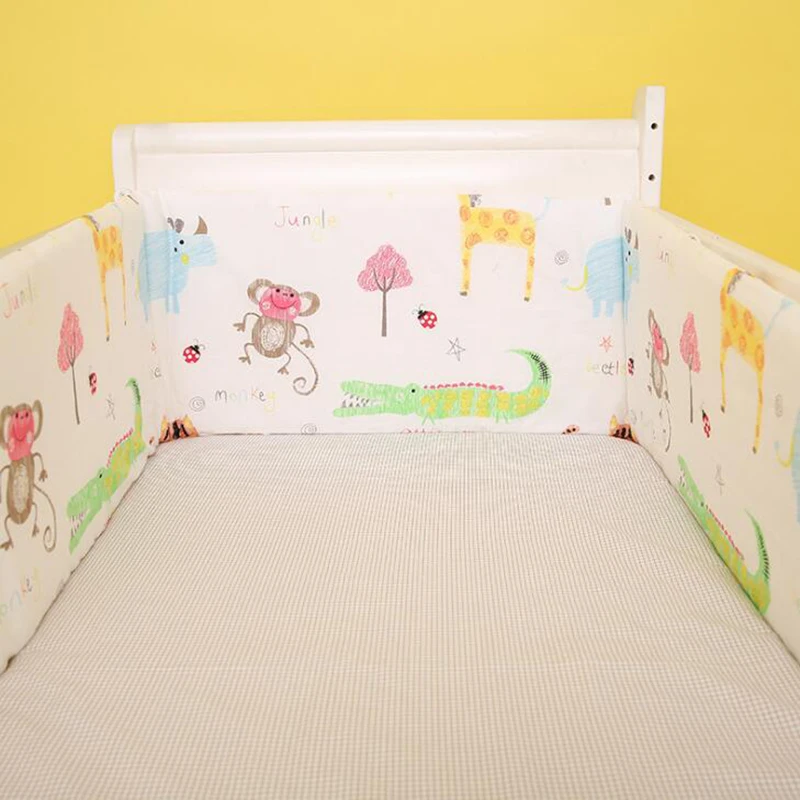 Детские бамперы для кроватки Защитные чехлы подушки детские постельные