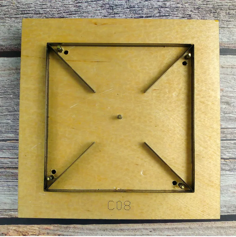 Японское стальное лезвие 100x100 мм деревянное шлифовальное колесо для бумаги