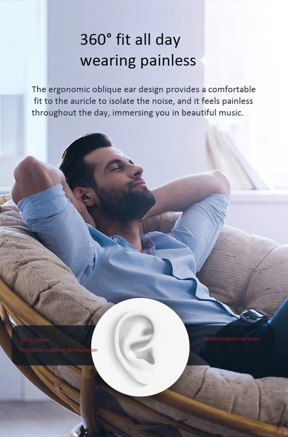 TWS беспроводные наушники Bluetooth водонепроницаемые IP68 плавание настоящие Беспроводные наушники с зарядным устройством Встроенный bluetooth