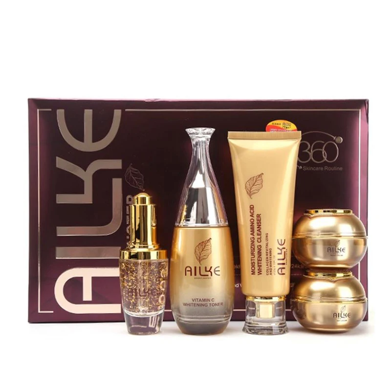 Отбеливающий крем для лица дневной и ночной уход сыворотка тонеры в комплекте