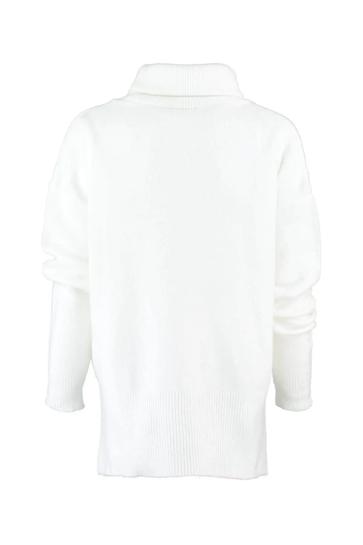 

Trendyol WOMEN-Raw White Turtleneck Sweater Sweater TWOAW20XS0026