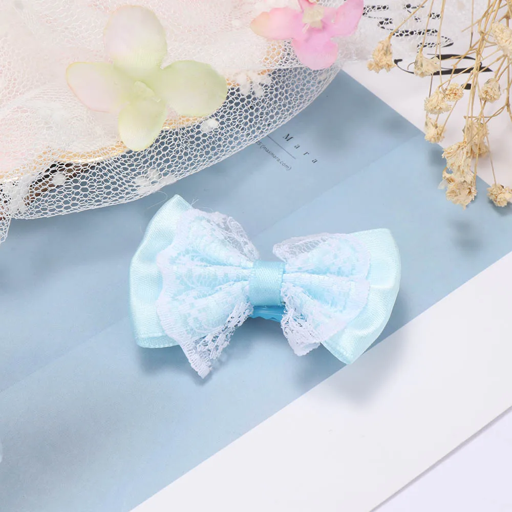 Hot sale Cute Lace Bowknot Hair Clips Baby Girl Hairpin Children Bow Accessories | Детская одежда и обувь