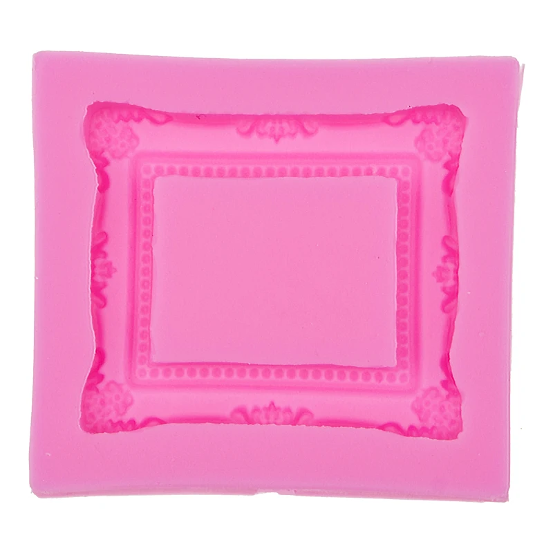 Ретро мода рамка шоколадная форма для кухни инструменты выпечки торта DIY помадка