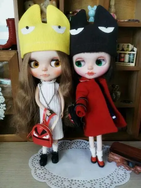 Шляпа куклы blyth|doll cut|doll shawlhat components |