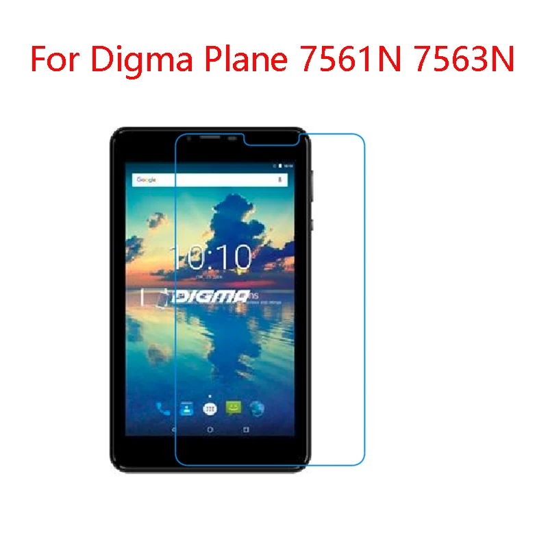 Для Digma Plane 7561N 7563N 3g 7 дюймов функциональный тип анти-падение, ударопрочность, нано ТПУ Гибкая Защитная пленка для экрана