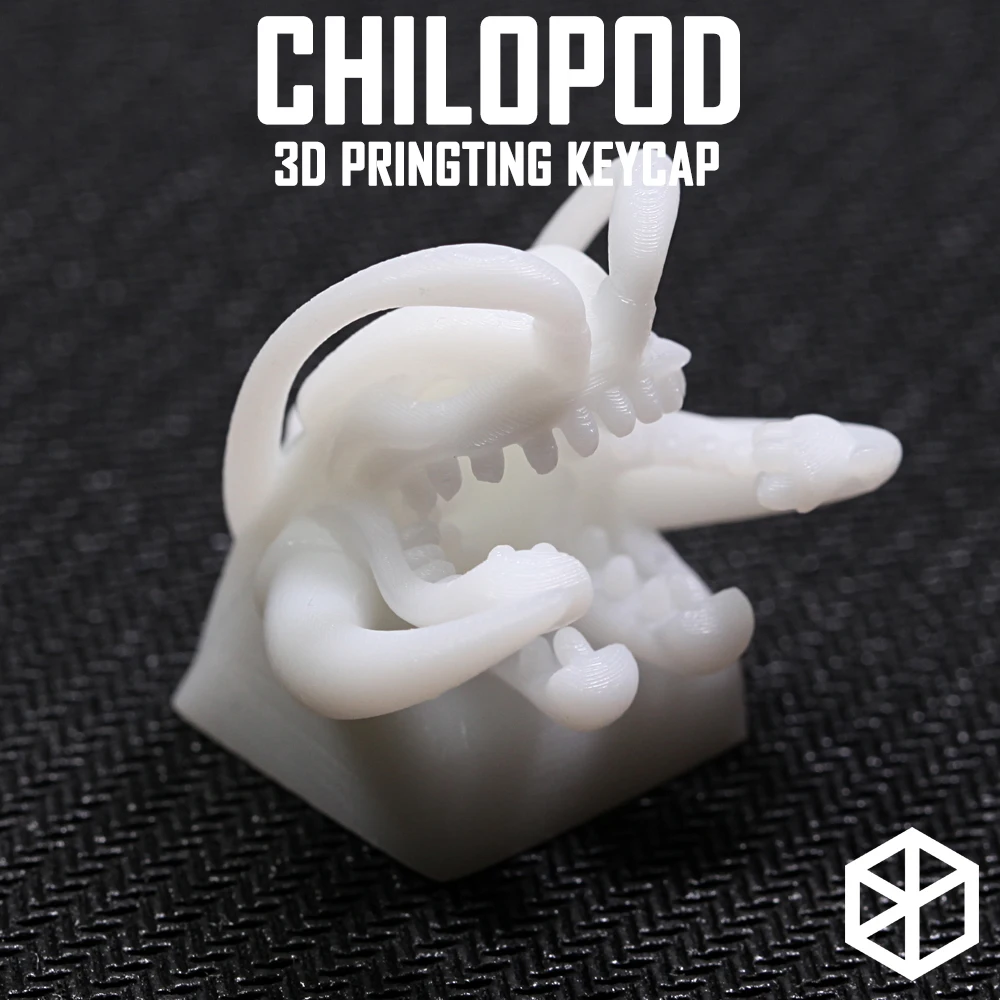 Новинка блестящие колпачки для ключей 3d печать принт pla chilopod пользовательские