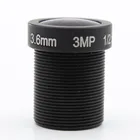 HD 3mp 3,6 мм 128 градусов широкоугольный фотообъектив 3,0 MP IP Объектив M12 для IP-Камеры Безопасности