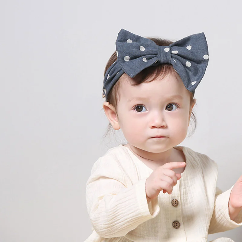 2 шт. Детская повязка на голову с бантом аксессуары для волос fille bebes бандо Флорес