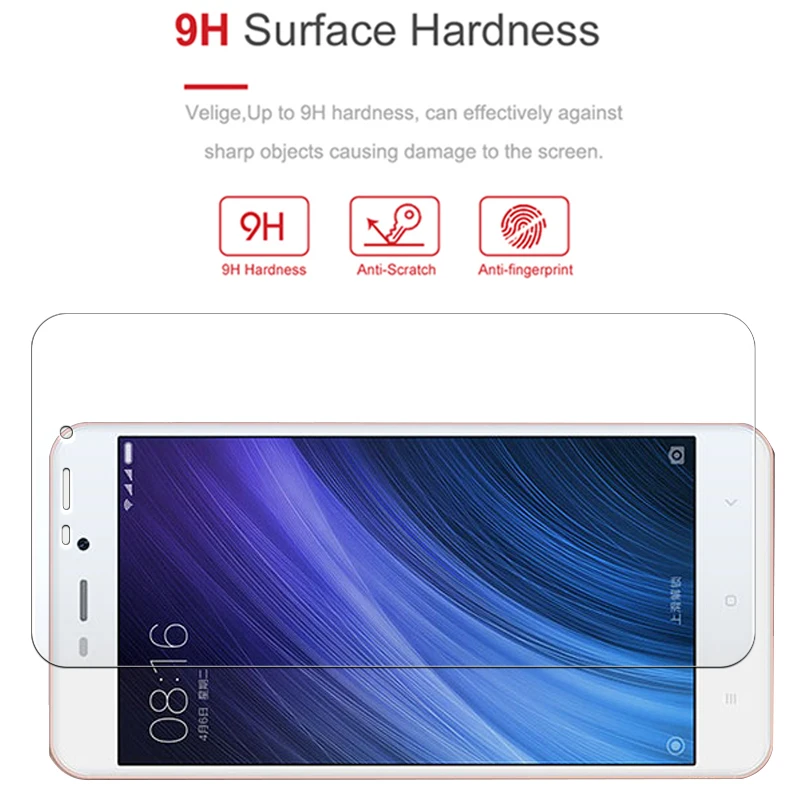 Закаленное стекло для Redmi Note 4X Защитное Xiaomi 4A экрана на Redmi4 Note4 Note4X 4 X A пленка |