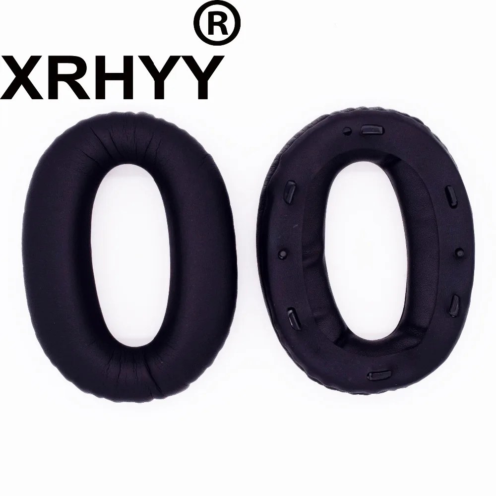 XRHYY Black Replacement Ear Pad Earpads Cushion Cover For SONY WH1000XM2 MDR-1000X Headphones With Free Rotate Cable Clip | Электроника