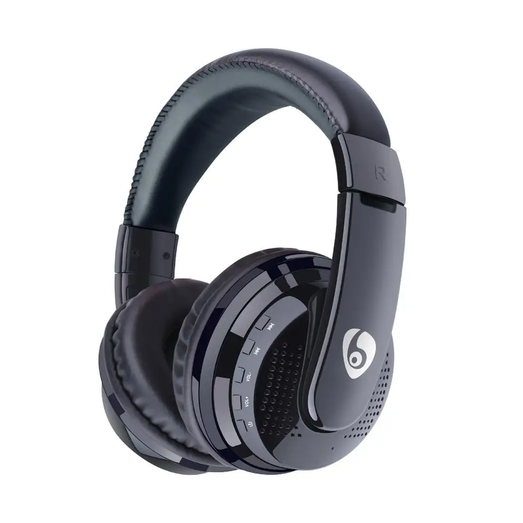 Беспроводная Bluetooth гарнитура с наушниками 3 5 мм AUX TF 240 Гц 40 16 из искусственной кожи