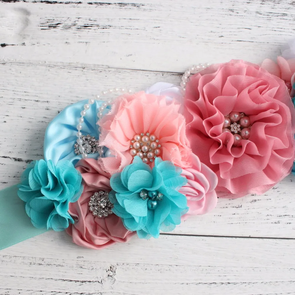 Пояс с цветочным поясом для беременных женщин пояс | Аксессуары одежды