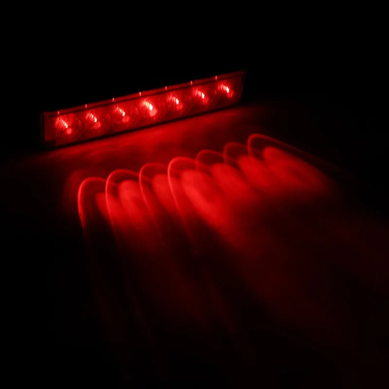 1 пара 7LED 12 В для грузовика и прицепа задние фонари Красный Цвет: желтый, белый стоп-сигнал для поворота свет обратный Предупреждение