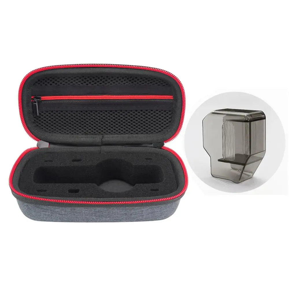 BD16 Case and Cap Жесткий чехол EVA для переноски DJI Osmo Pocket, защитная дорожная сумка, поставляется с крышкой объектива для ручного карданного фотоаппарата - Цвет: BD16 Case and Cap