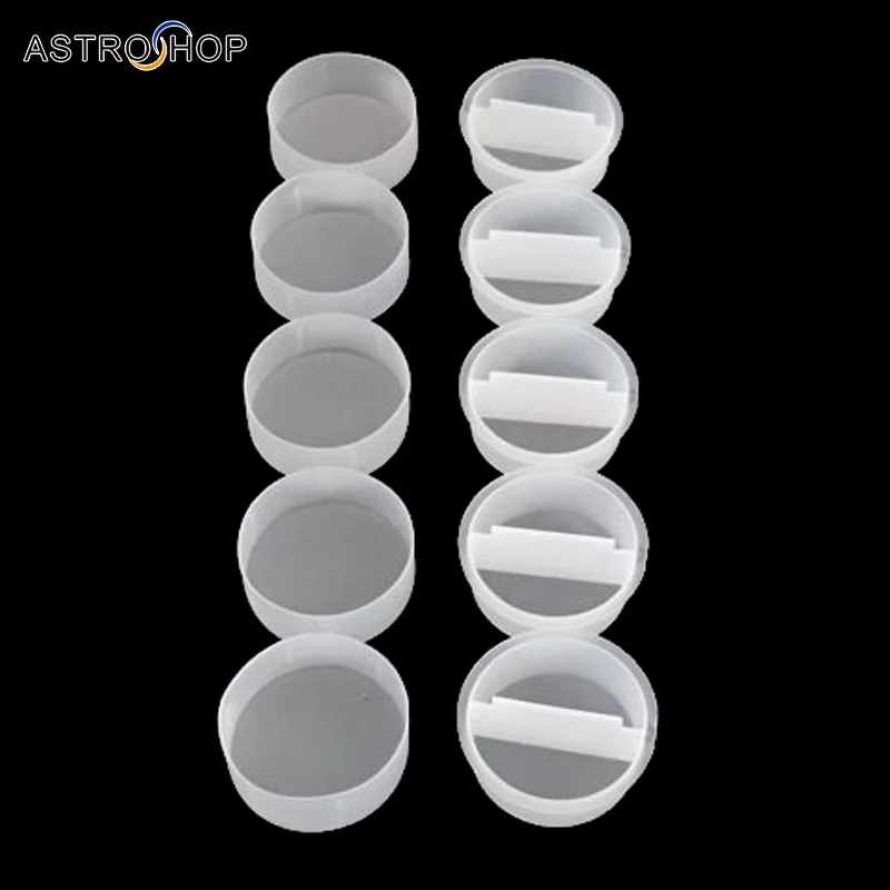 Set of Dust Caps for 2&quot Telescope Eyepieces Barlow Lens or Other Accessories - 5 Plug and Cap |