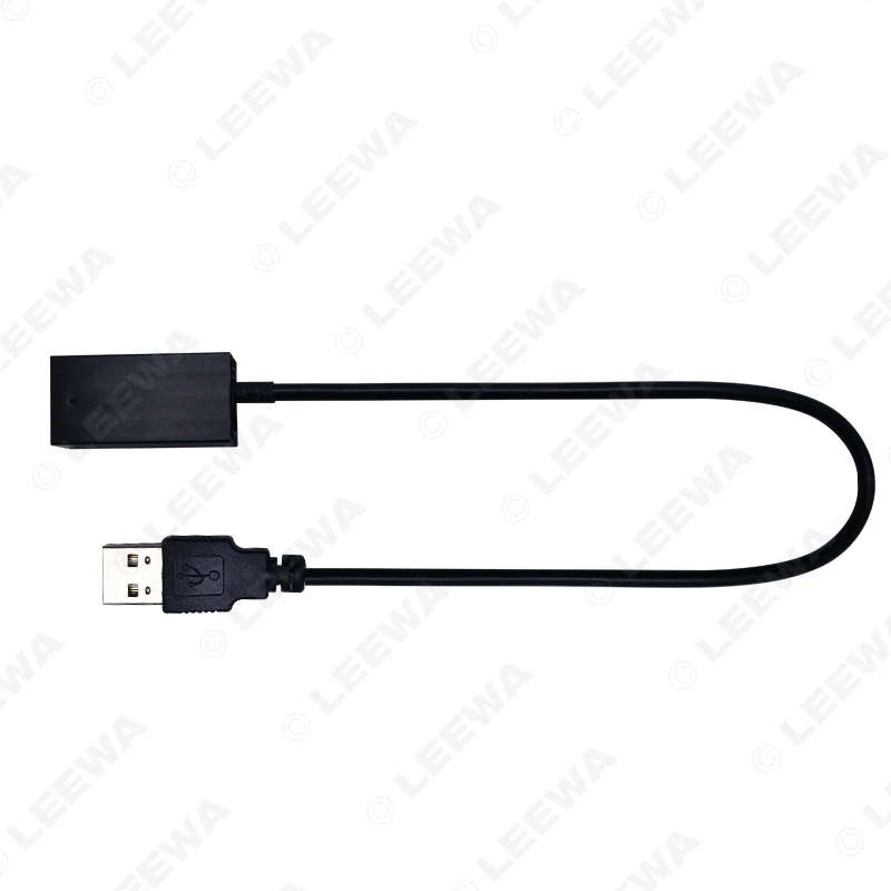 LEEWA 10 шт. USB AUX удлинитель Кабель адаптер провод для MITSUBISHI Outlander/ASX/Lancer 2009 + OEM