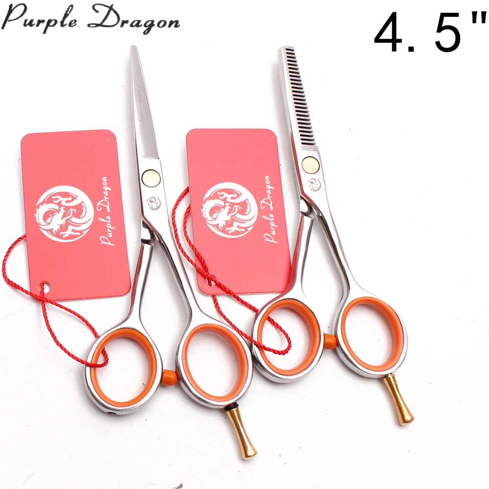 1Set 4.5&quot 5&quot 5.5&quot Stainless Purple Dragon Dog Scissors Cutting Thinning Shears Pet Professional Grooming Z1017 | Дом и сад