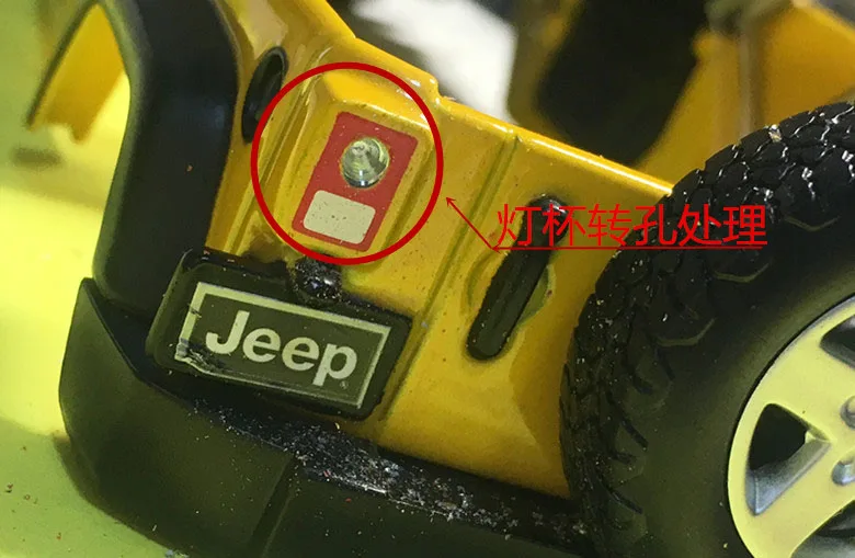Ручная работа 1:24 RC Гусеничный gk24 альпинистская мофификация автомобиля модифицированная модель автомобиля для Wrangler